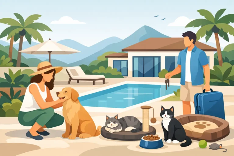 How to Arrange a Pet Friendly Villa Stay Well